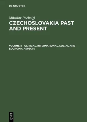 Rechcigl |  Political, international, social and economic aspects | Buch |  Sack Fachmedien