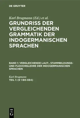 Brugmann |  (§ 1 bis 694) | Buch |  Sack Fachmedien