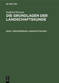 Passarge |  Beschreibende Landschaftskunde | Buch |  Sack Fachmedien