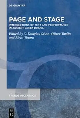 Olson / Taplin / Totaro |  Page and Stage | eBook | Sack Fachmedien