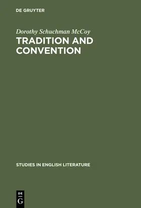 McCoy | Tradition and convention | Buch | 978-3-11-125227-8 | sack.de