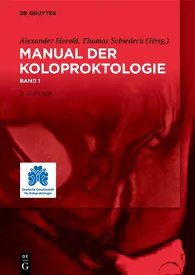 Herold / Schiedeck | Manual der Koloproktologie 01 | Buch | 978-3-11-125301-5 | sack.de