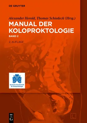 Herold / Schiedeck | Manual der Koloproktologie | Buch | 978-3-11-125302-2 | sack.de