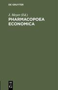 Meyer |  Pharmacopoea economica | Buch |  Sack Fachmedien
