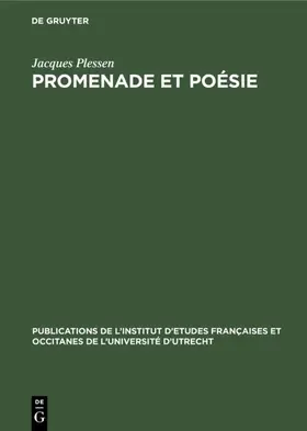 Plessen |  Promenade et poésie | Buch |  Sack Fachmedien