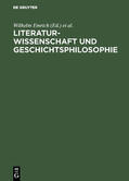 Emrich / Arntzen / Wagner |  Literaturwissenschaft und Geschichtsphilosophie | Buch |  Sack Fachmedien