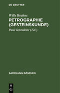 Bruhns / Ramdohr |  Petrographie (Gesteinskunde) | Buch |  Sack Fachmedien