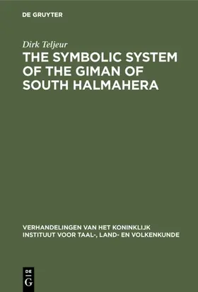 Teljeur |  The symbolic system of the Giman of South Halmahera | Buch |  Sack Fachmedien