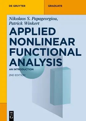 Papageorgiou / Winkert |  Applied Nonlinear Functional Analysis | eBook | Sack Fachmedien