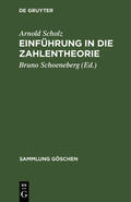 Scholz / Schoeneberg |  Einführung in die Zahlentheorie | Buch |  Sack Fachmedien