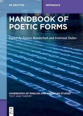 Bundschuh / Huber | Handbook of Poetic Forms | E-Book | www.sack.de