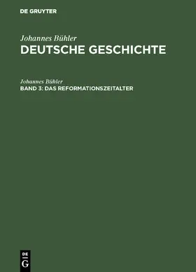 Bühler |  Das Reformationszeitalter | Buch |  Sack Fachmedien