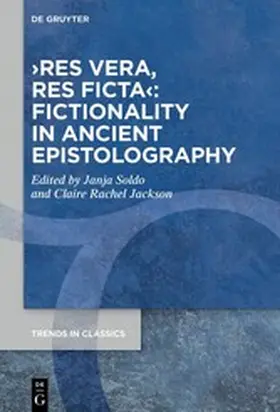 Soldo / Jackson | ›res vera, res ficta‹: Fictionality in Ancient Epistolography | E-Book | www.sack.de