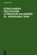 Kürschner |  1949 | Buch |  Sack Fachmedien