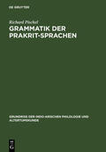 Pischel |  Grammatik der Prakrit-Sprachen | Buch |  Sack Fachmedien