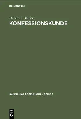Mulert |  Konfessionskunde | Buch |  Sack Fachmedien