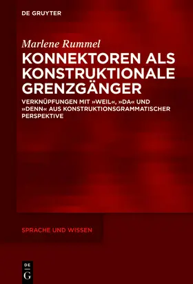 Rummel |  Konnektoren als konstruktionale Grenzgänger | Buch |  Sack Fachmedien