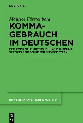 Fürstenberg |  Kommagebrauch im Deutschen | eBook | Sack Fachmedien