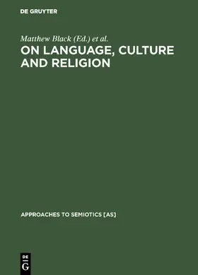 Black / Smalley |  On language, culture and religion | eBook | Sack Fachmedien