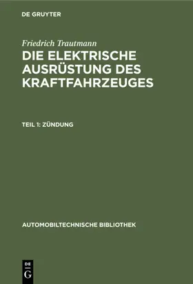 Trautmann |  Zündung | eBook | Sack Fachmedien