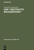 Freudenstein |  Der “Bestrafte Brudermord” | eBook | Sack Fachmedien