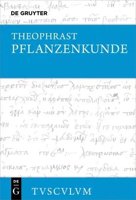 Theophrast / Haars |  Historia plantarum / Pflanzenkunde | Buch |  Sack Fachmedien