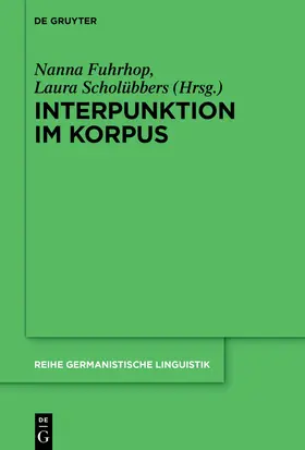 Fuhrhop / Scholübbers |  Interpunktion im Korpus | Buch |  Sack Fachmedien