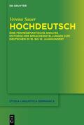 Sauer |  Hochdeutsch | Buch |  Sack Fachmedien