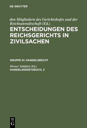 Vahldiek | Handelsgesetzbuch, 2 | E-Book | sack.de