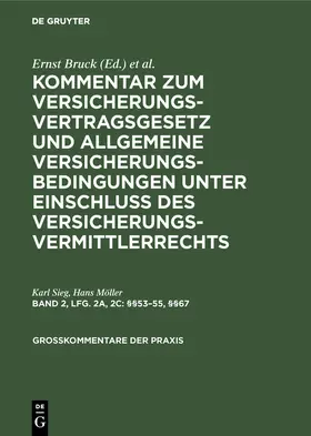 Sieg / Möller |  §§53–55, §§67 | eBook | Sack Fachmedien