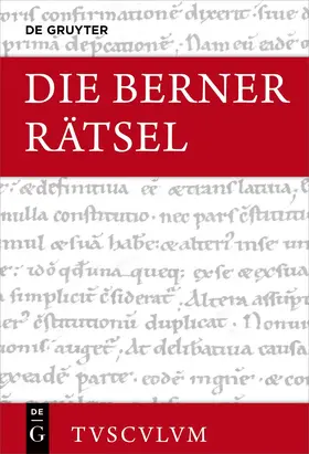 Bitterli | Die Berner Rätsel / Aenigmata Bernensia | E-Book | www.sack.de