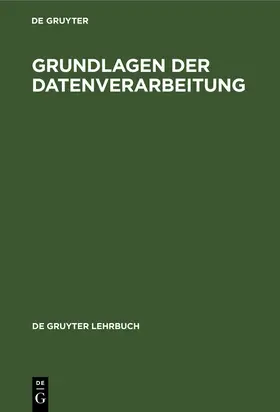 Grundlagen der Datenverarbeitung | E-Book | www.sack.de