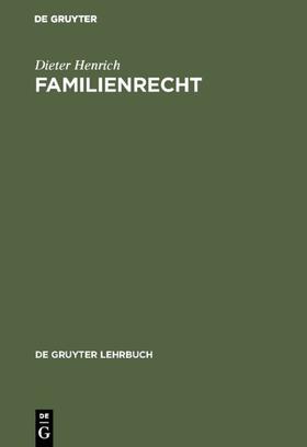 Henrich | Familienrecht | E-Book | sack.de
