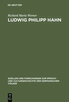 Werner |  Ludwig Philipp Hahn | eBook | Sack Fachmedien
