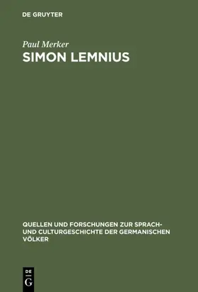 Merker |  Simon Lemnius | eBook | Sack Fachmedien
