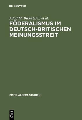 Birke / Wentker | Föderalismus im deutsch-britischen Meinungsstreit | E-Book | sack.de