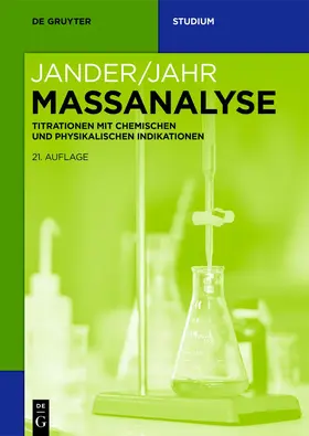 Jander / Jahr / Harwardt | Maßanalyse | Buch | 978-3-11-134981-7 | www.sack.de