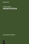 Toman |  Wortsyntax | eBook | Sack Fachmedien
