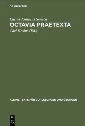 Seneca / Hosius |  Octavia praetexta | eBook | Sack Fachmedien