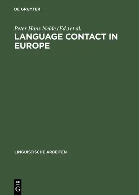 Nelde / Ureland / 1982 |  Language contact in Europe | eBook | Sack Fachmedien