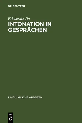 Jin | Intonation in Gesprächen | E-Book | sack.de