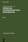Darski / Vetulani |  Sprache – Kommunikation – Informatik. Band 1 | eBook | Sack Fachmedien