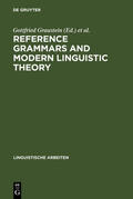 Graustein / Leitner |  Reference Grammars and Modern Linguistic Theory | eBook | Sack Fachmedien