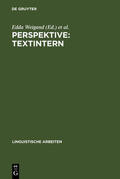 Weigand / Tschauder |  Perspektive: textintern | eBook | Sack Fachmedien