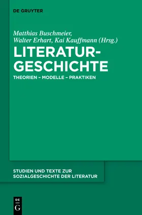 Buschmeier / Kauffmann / Erhart |  Literaturgeschichte | Buch |  Sack Fachmedien