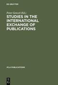 Genzel |  Studies in the international exchange of publications | eBook | Sack Fachmedien