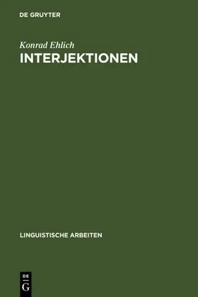 Ehlich |  Interjektionen | eBook | Sack Fachmedien
