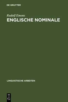 Emons |  Englische Nominale | eBook | Sack Fachmedien
