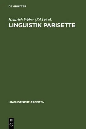 Weber / Zuber | Linguistik Parisette | E-Book | www.sack.de