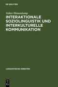 Hinnenkamp |  Interaktionale Soziolinguistik und Interkulturelle Kommunikation | eBook | Sack Fachmedien